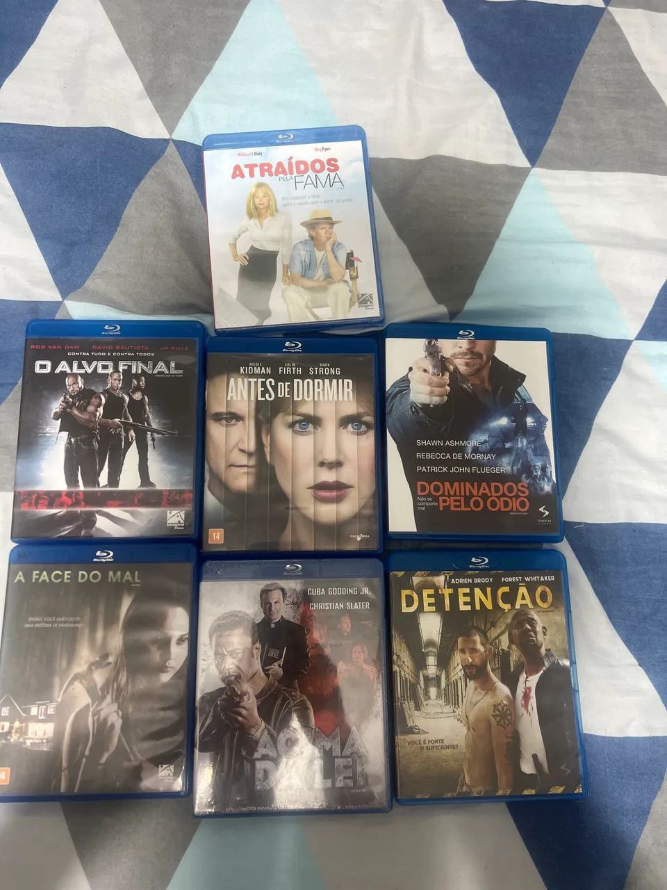 7x Blu Rays - R$ 50,00