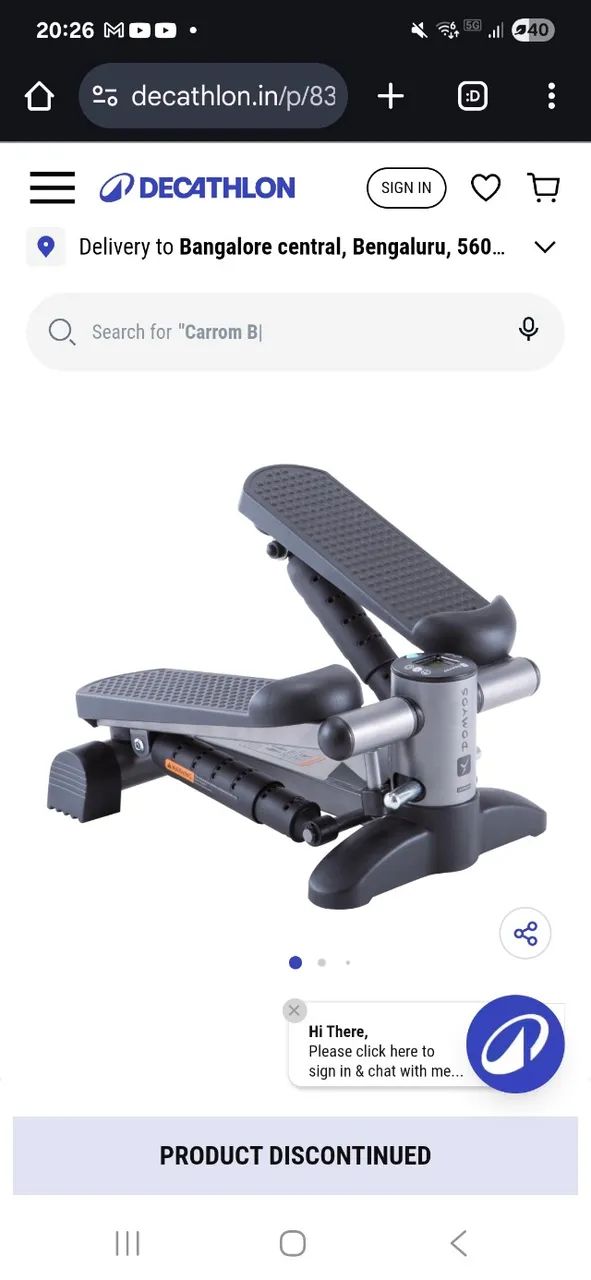 Stepper essencial 2047.840 Domyos