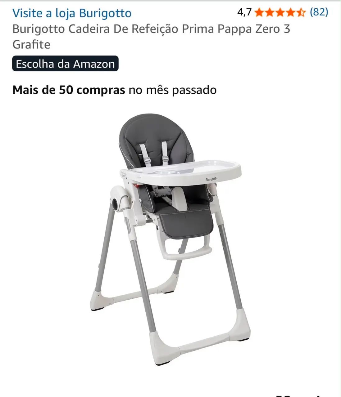 Cadeira de refeição 