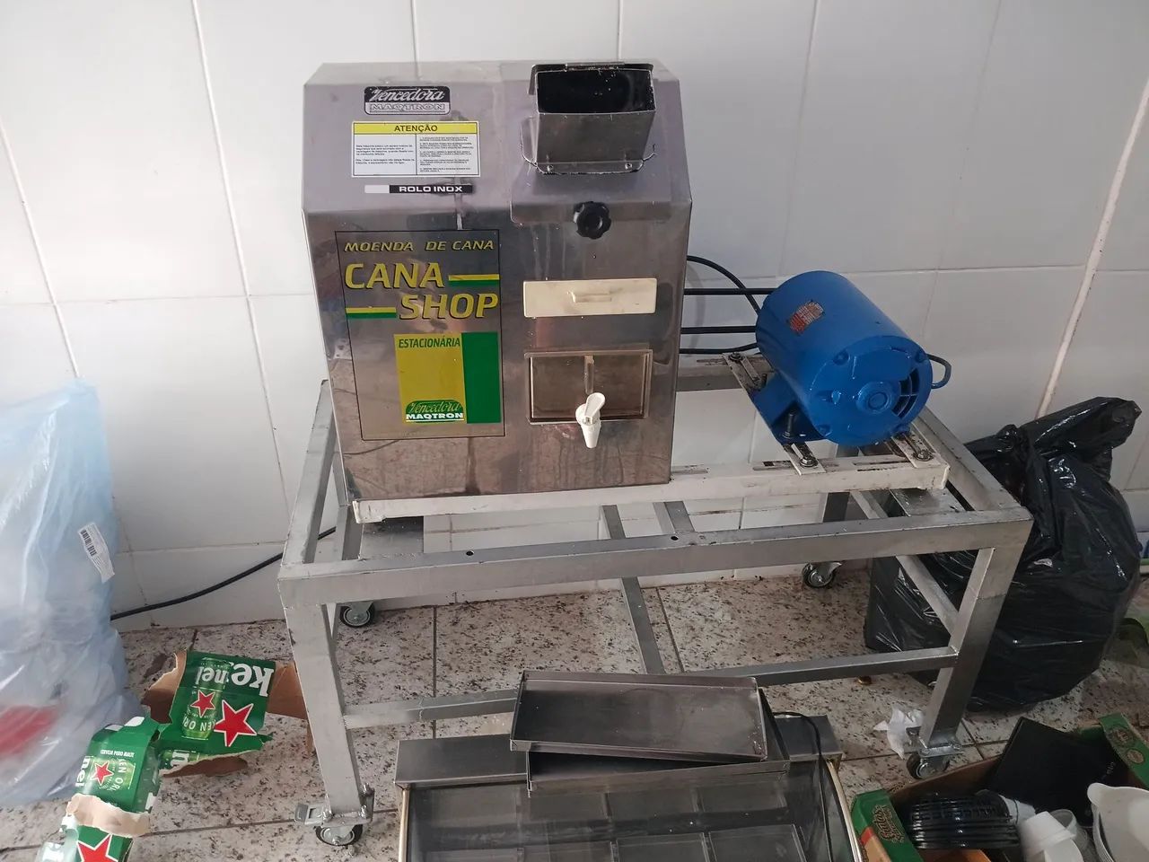 Moenda de cana maqtron 
