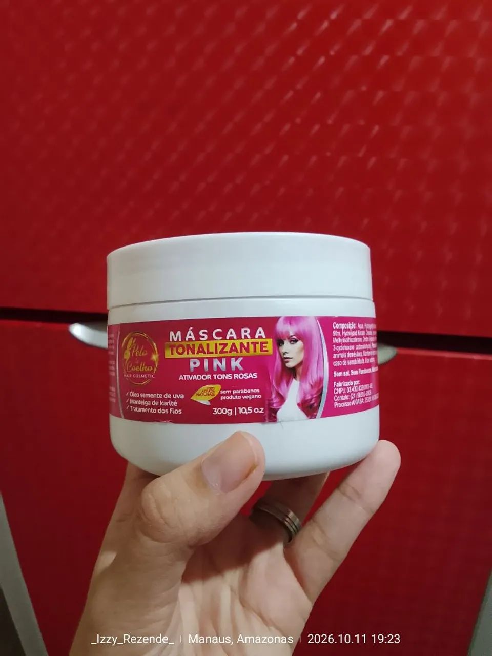 Matizador de Cabelo - Pink
