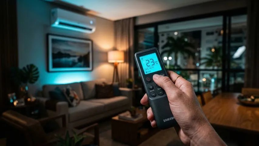 controle remoto ar inverter 