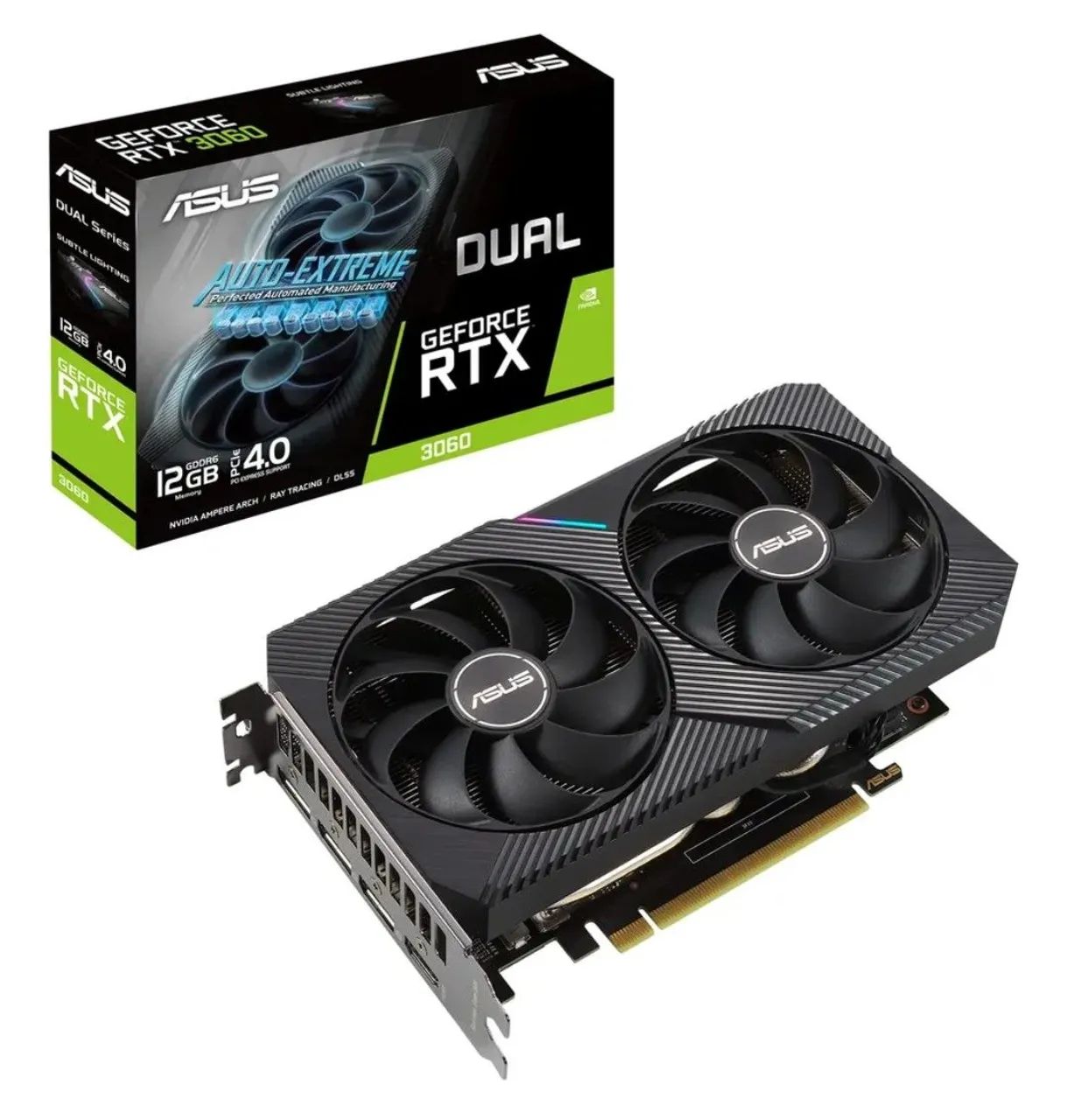 Placa de Vídeo ASUS Geforce RTX 3060 12GB