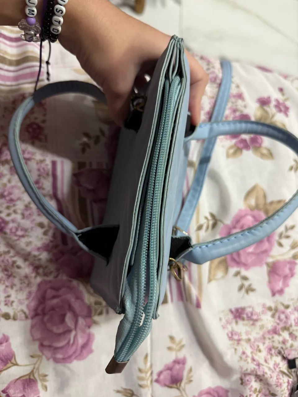 Bolsa azul - Foto 2