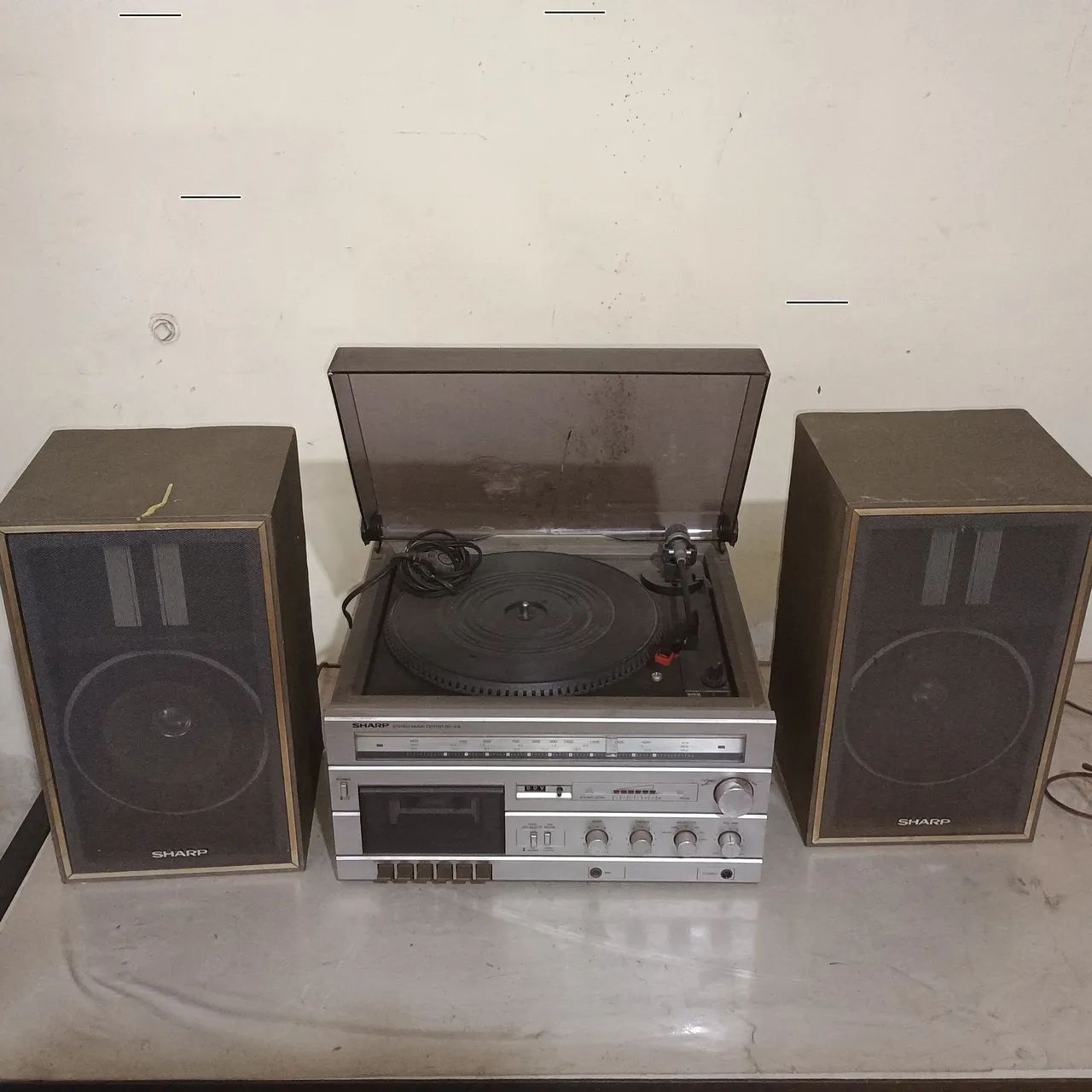 Toca discos 3em1 Sharp
