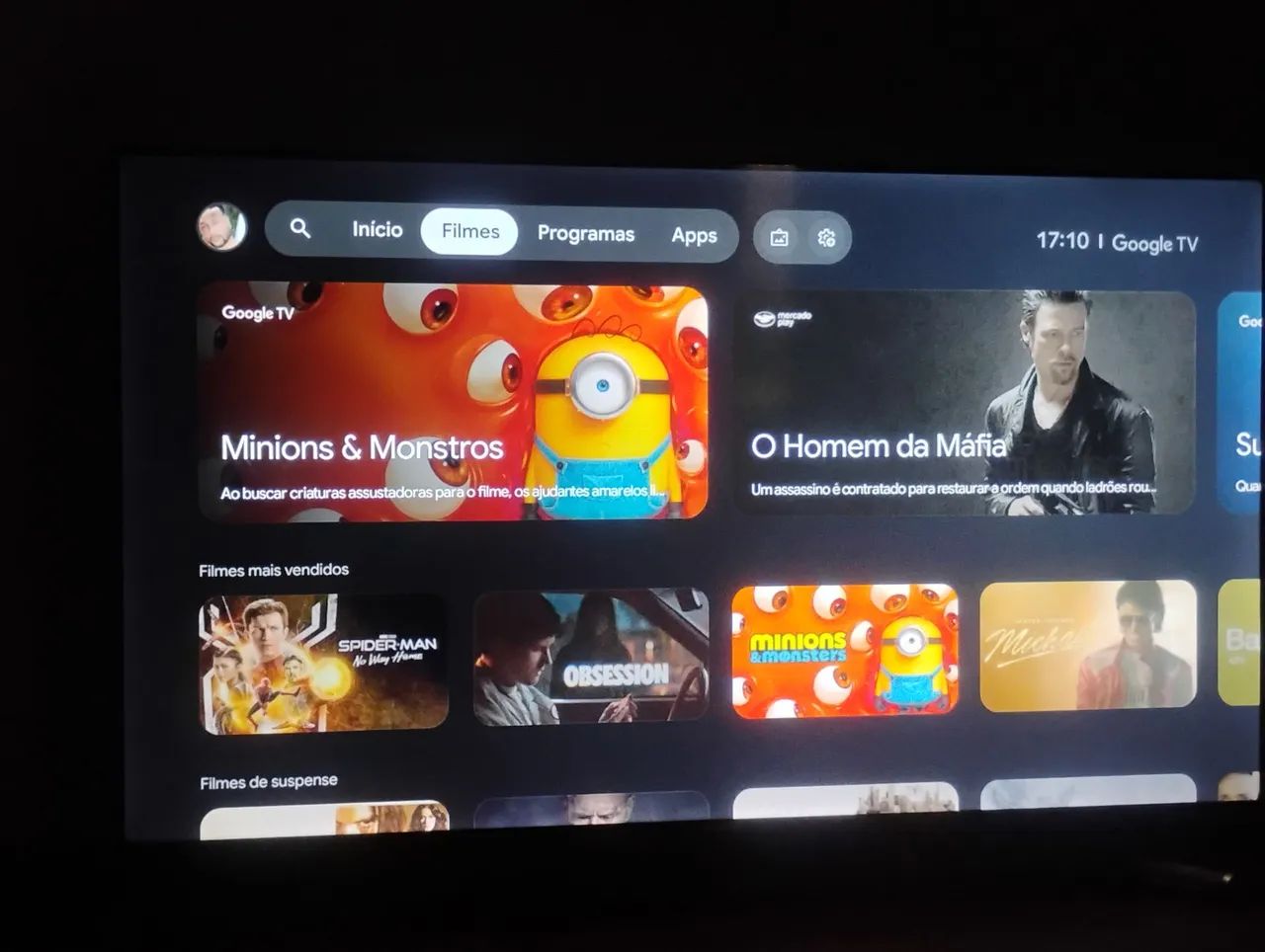 Smart Tv Android TROCO POR CELULAR - Foto 2