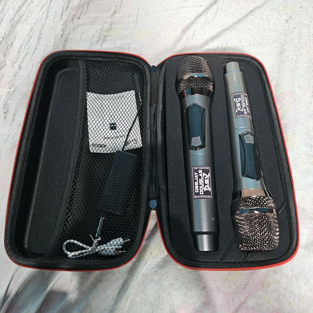 MICROFONE SEM FIO PARA FESTAS, KARAOKE KIT COMPLETO - Foto 4