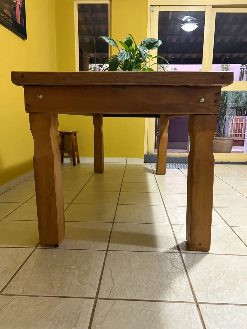 Mesa Nova Peroba Rosa 8 lugares - Foto 5