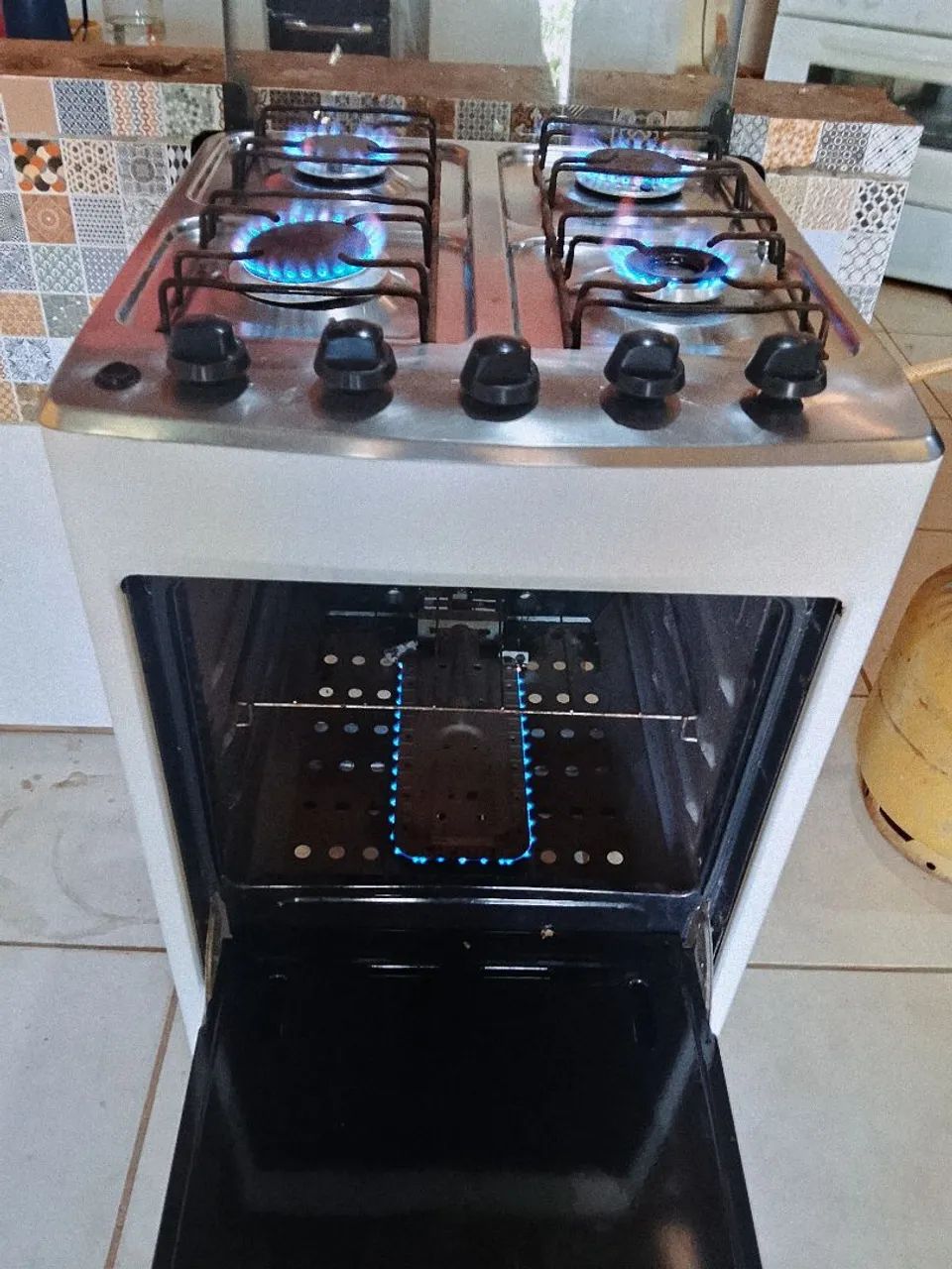 Vendo fogão funcionando perfeitamente  - Foto 5