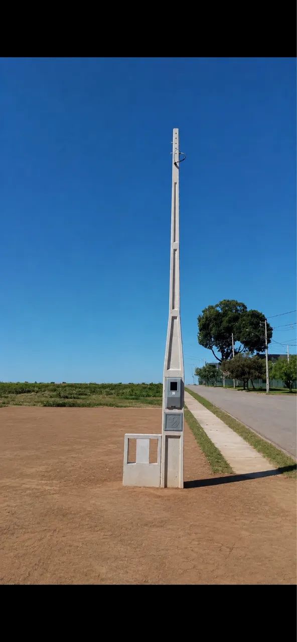 POSTE PADRÃO E ABRIGO PARA LIGAÇÃO DE ÁGUA  - Foto 4