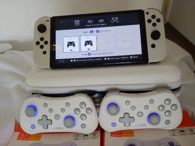 Nintendo Switch Oled + Acessorios - SP-ZN