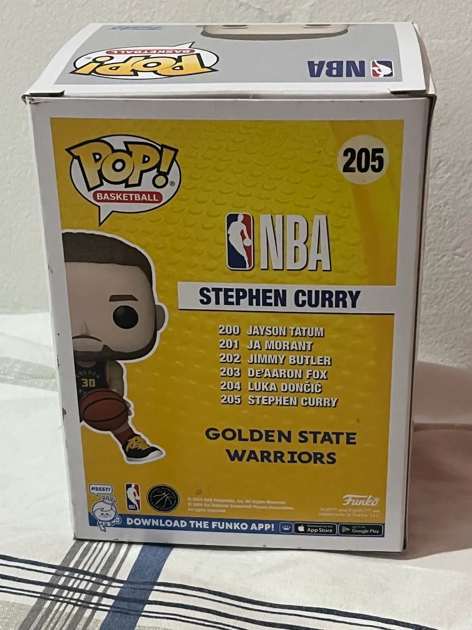 Funko Pop Stephen Curry #205 - Foto 3