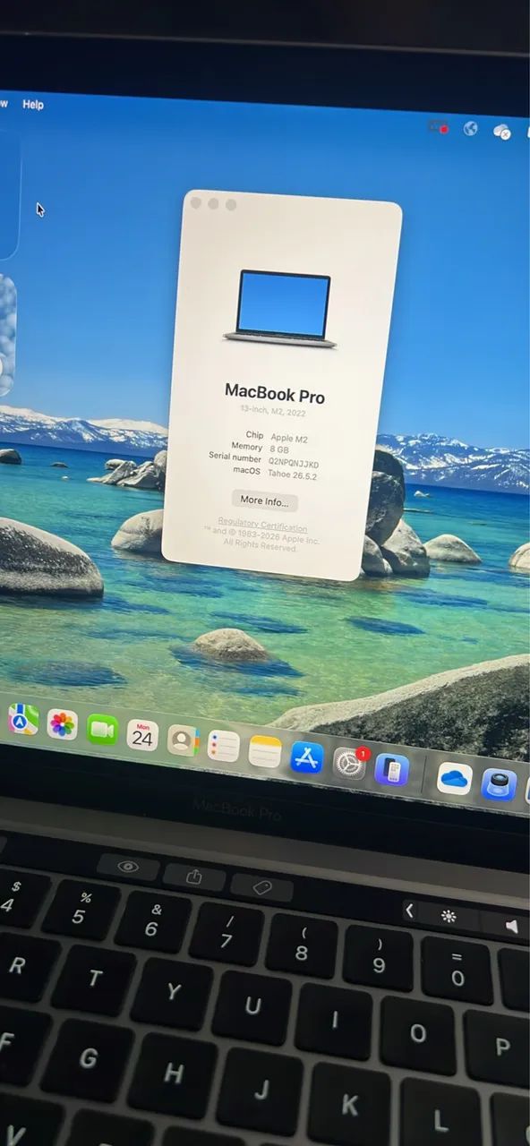 MacBook Pro 13 M2 - 8GB 256 GB - Foto 3