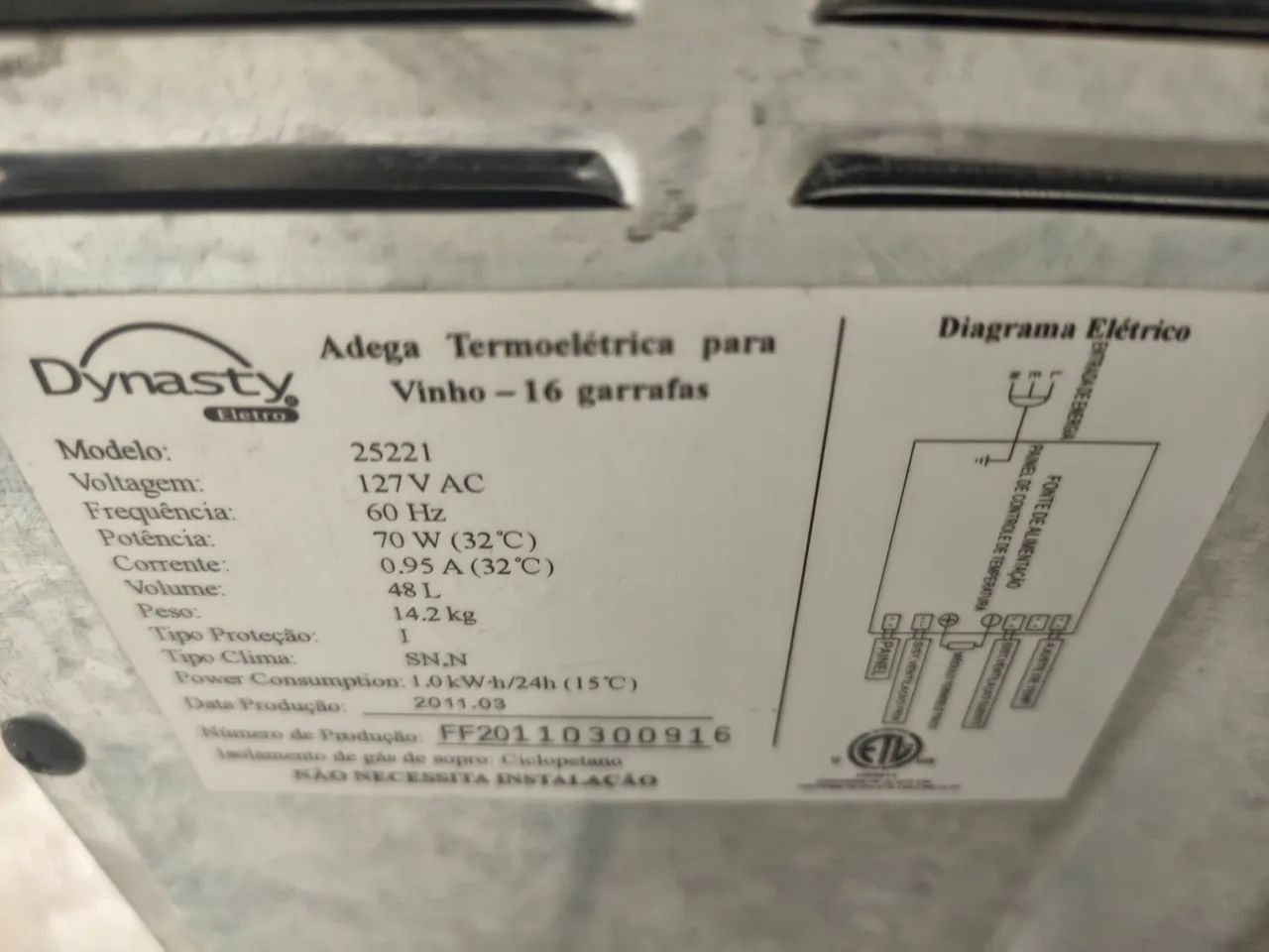 Adega climatizada