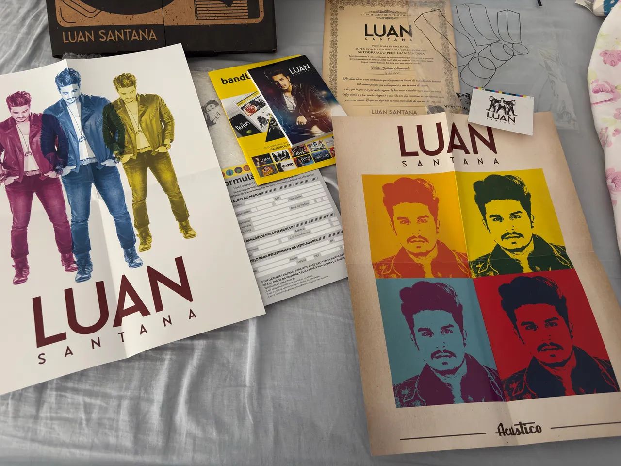 LP Autografado Luan Santana Acústico - Usado - Foto 3