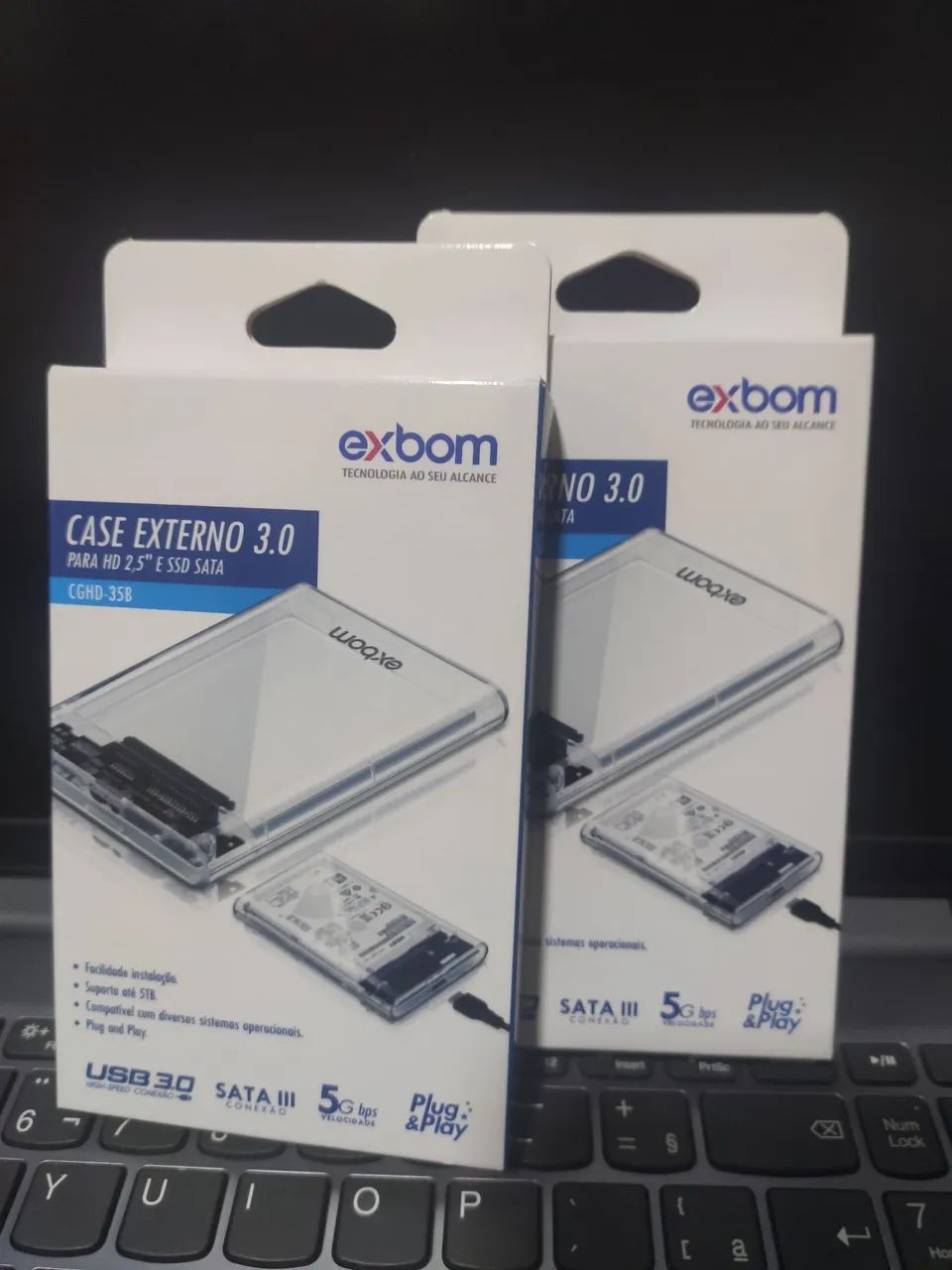 Kit Case SSD 2.5  HD 3.0 externo completo 