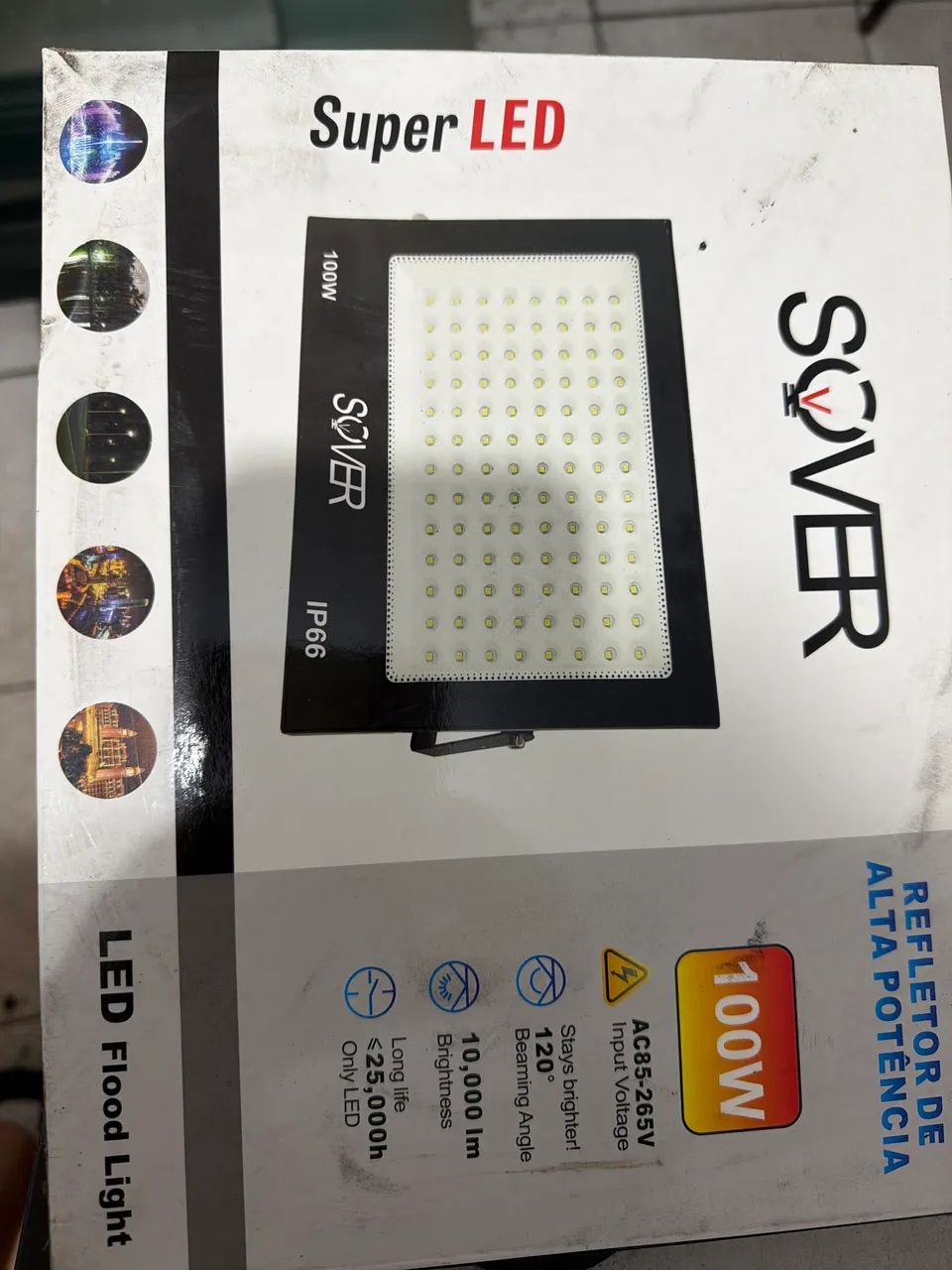 Refletor 100w VERDE!!! 11 pcs CADA A 79,00 