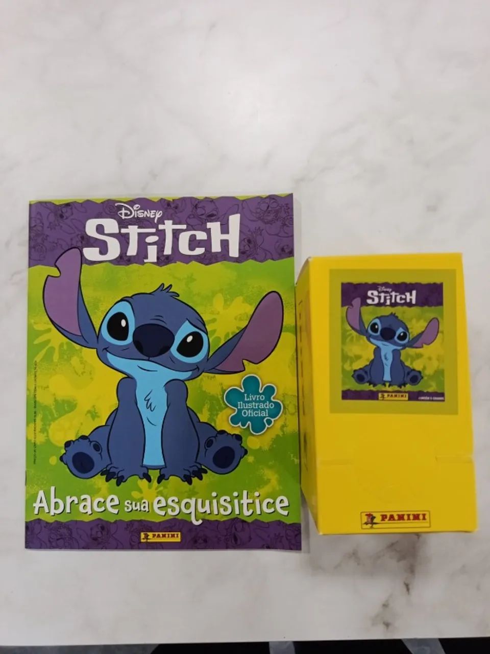 100 Pacotes de Figurinhas Lilo & Stitch + Album