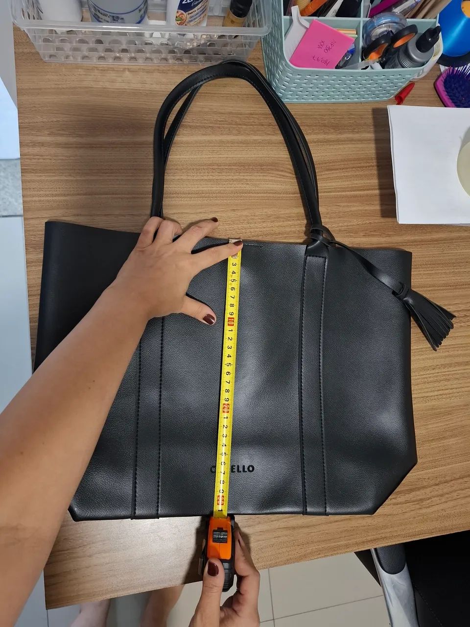 Bolsa couro sintético corello - Foto 5