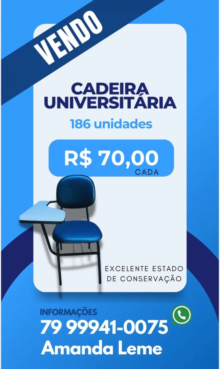 Cadeira escolar 