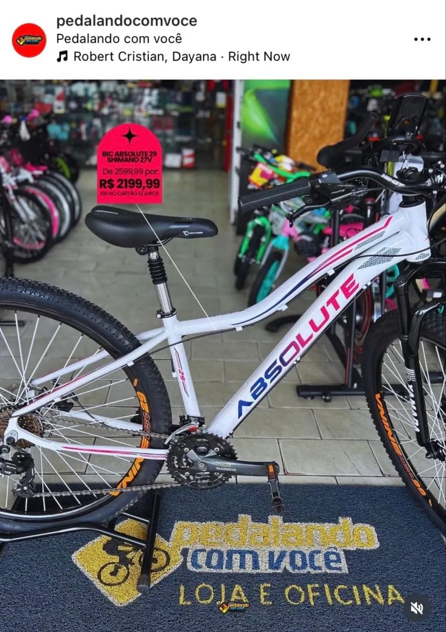 Bicicleta Absolute aro 29 seminova. - Foto 3