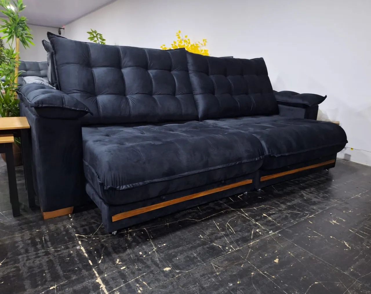 SOFA RETRÁTIL E RECLINÁVEL - LARGURA 2.90CM