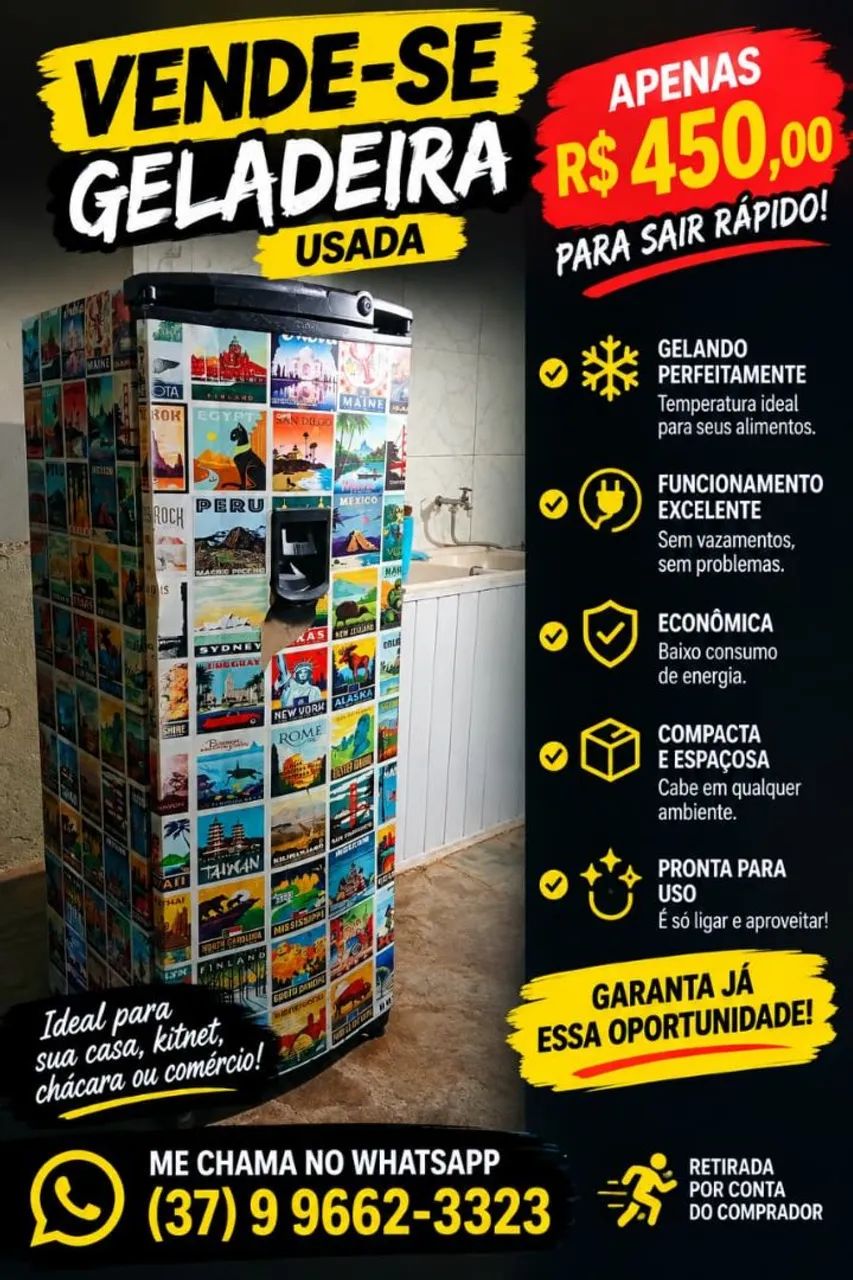 Geladeira consul antiga