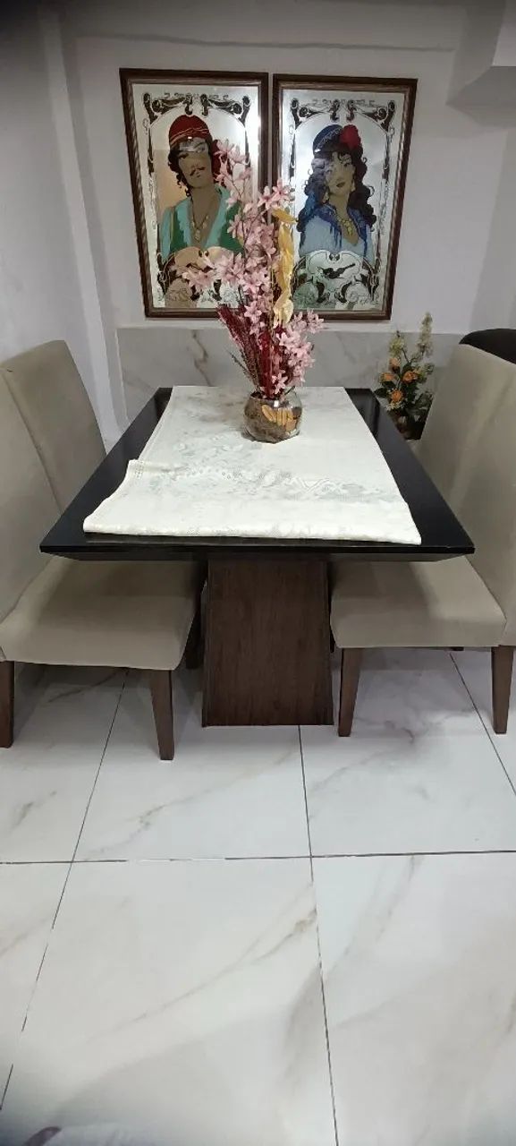 Vende se mesa com cadeiras  - Foto 5