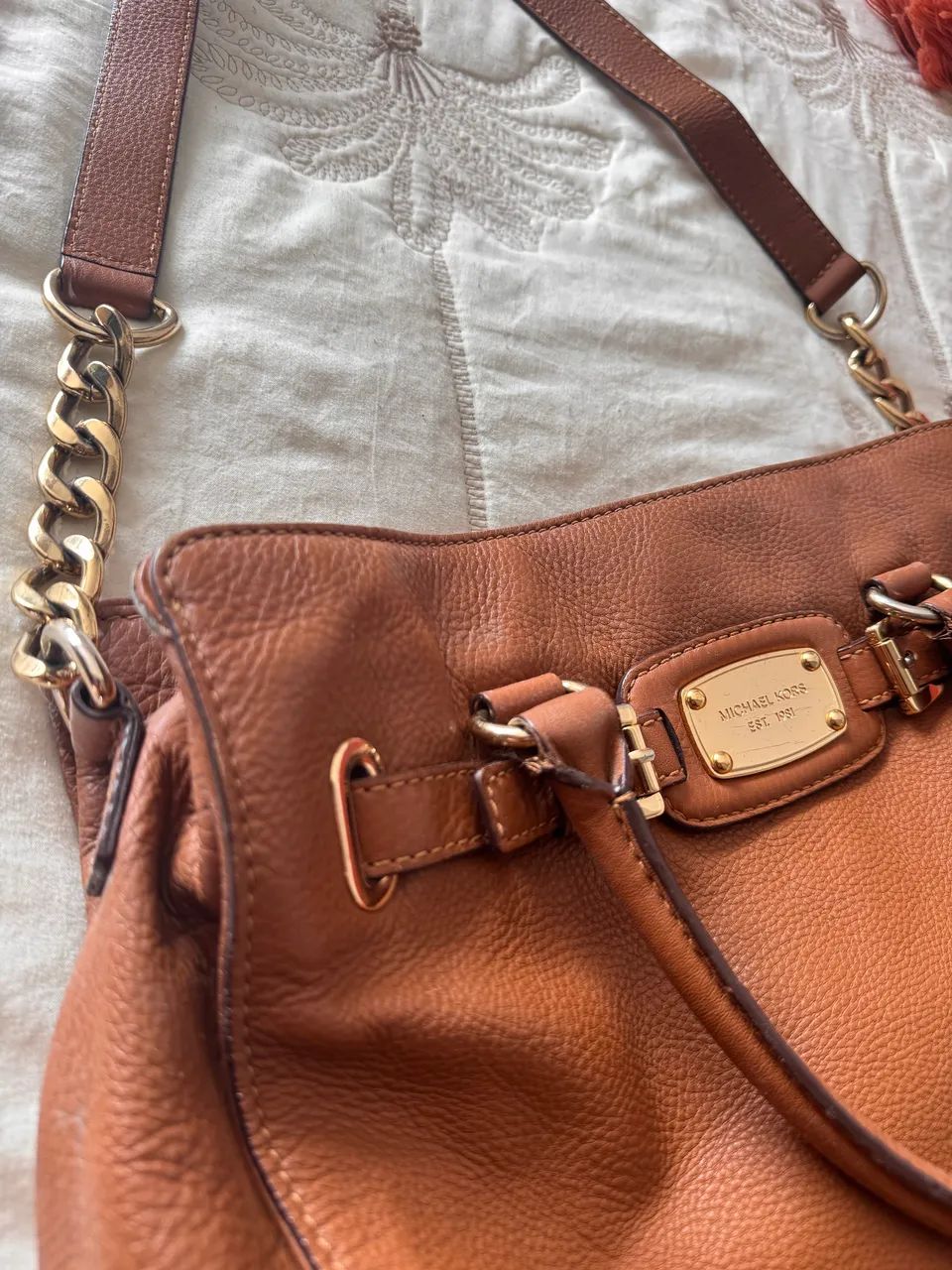 Bolsa couro Michael kors  - Foto 4