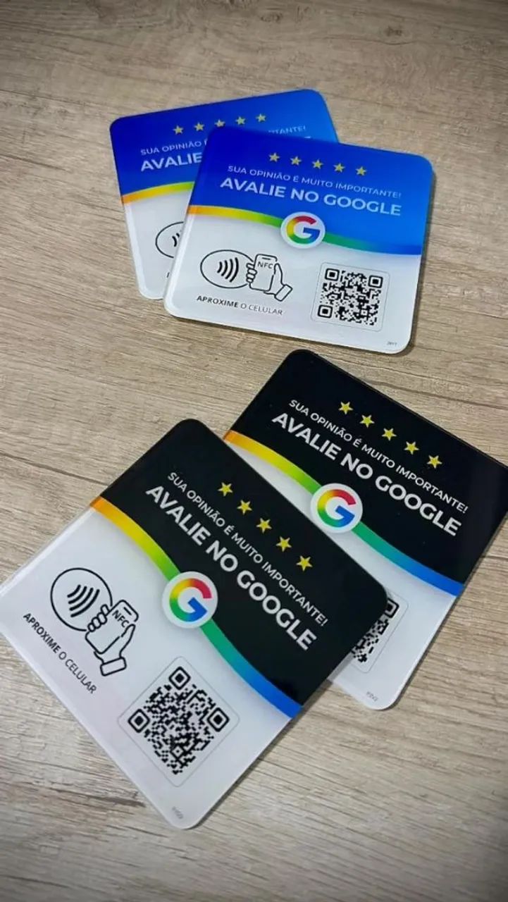 Plaquinha de Avaliação NFC e QR Code  - Foto 2