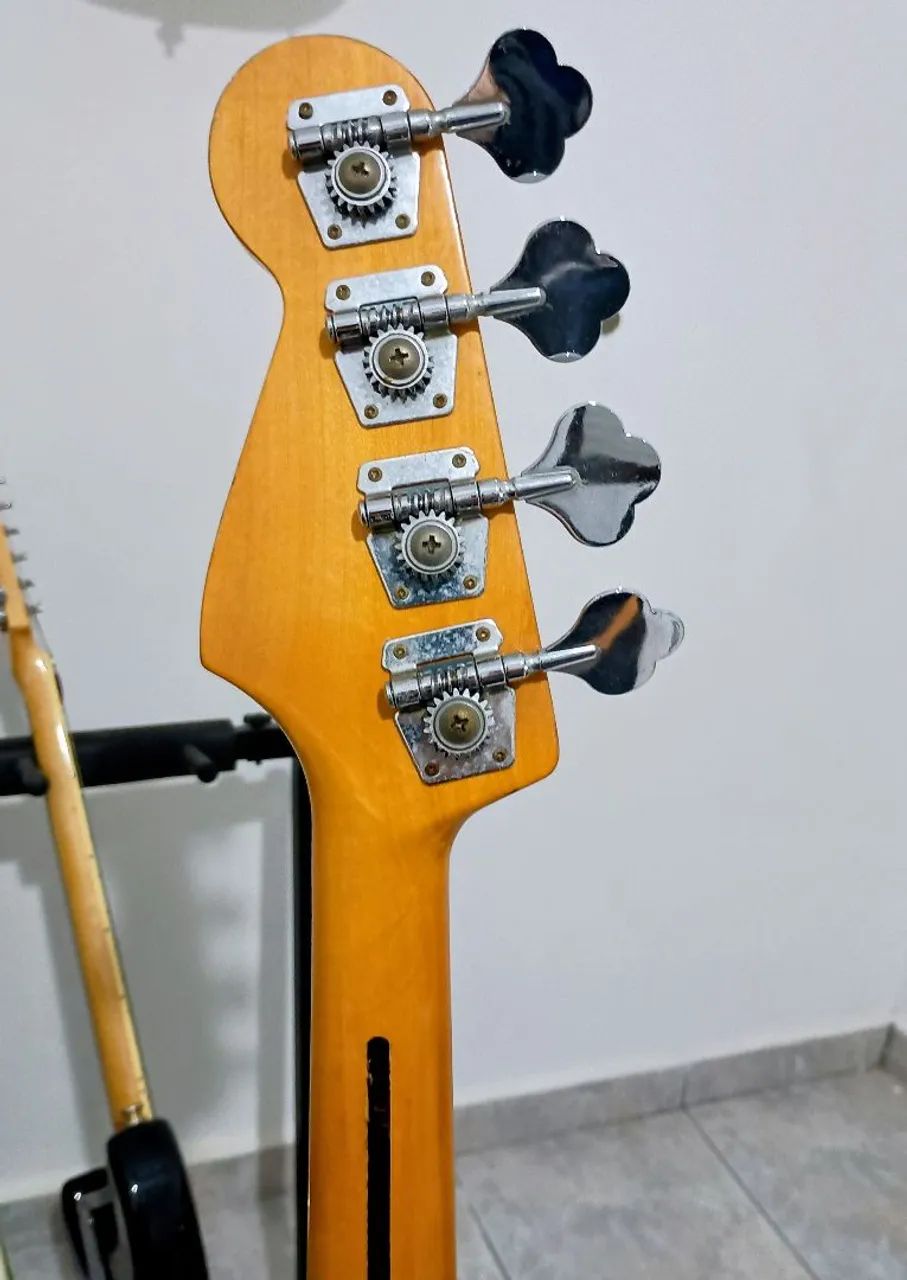 Baixo Tagima Jazz Bass antigo anos 90 00  - Foto 5