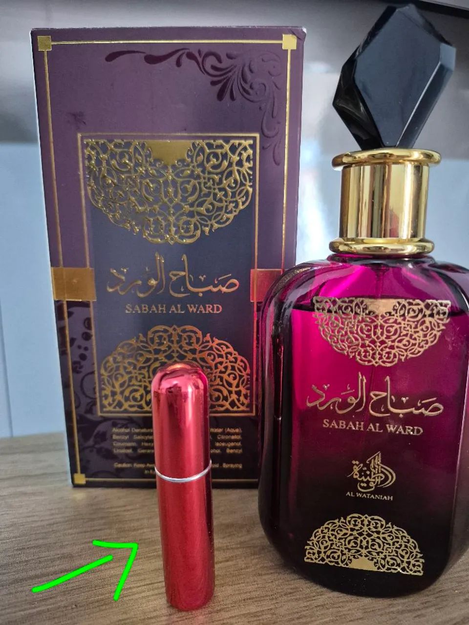  Porta Perfume spray 5ml + Perfume Árabe seguramente Original - Foto 4