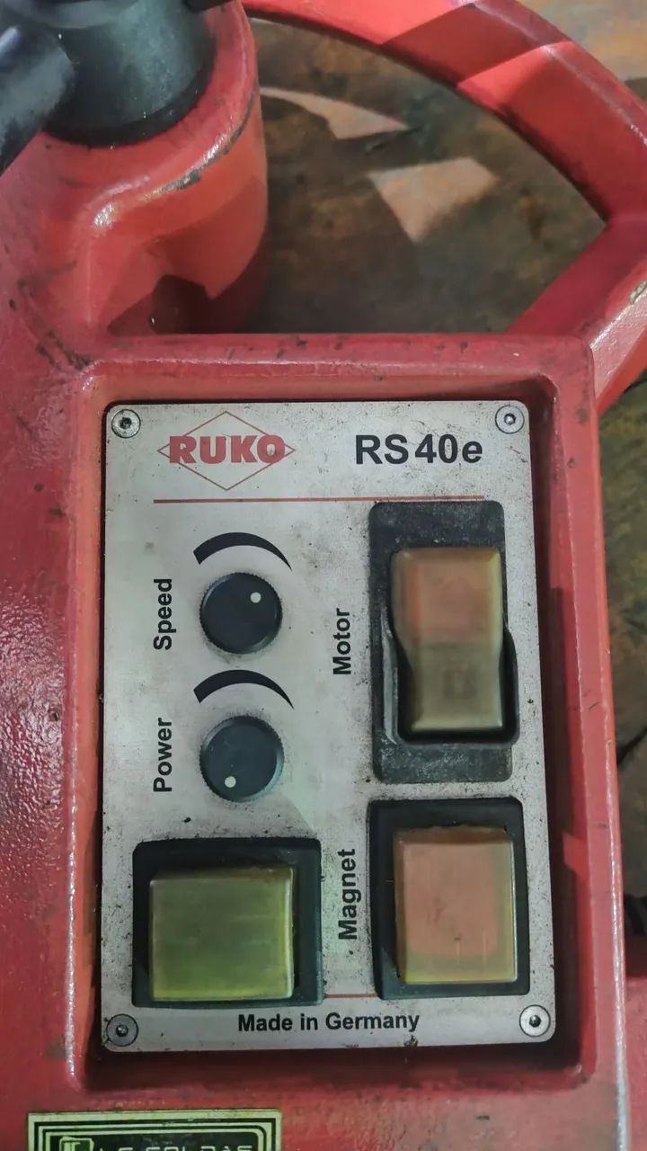 Furadeira de base magnética grande velocidade controlada eletronicamente máquina excelente - Foto 3