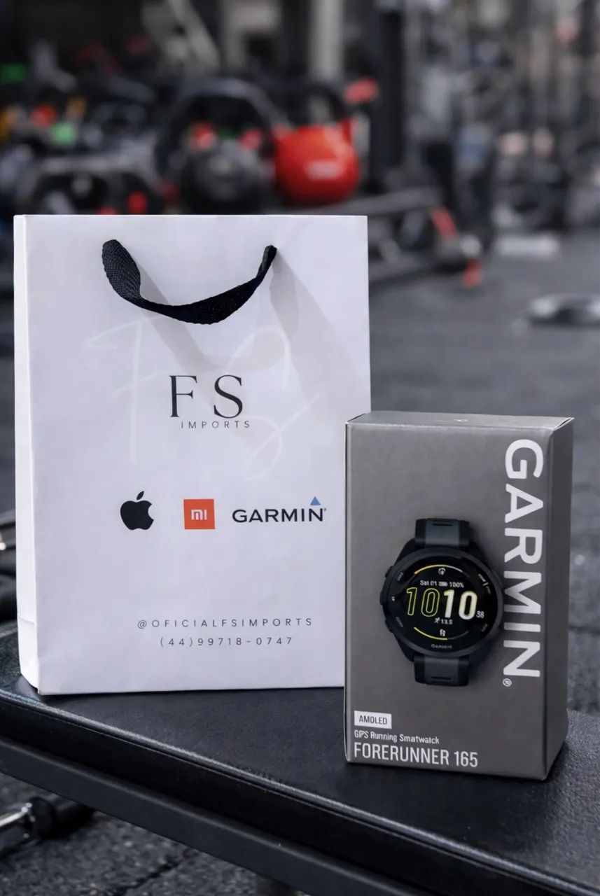Relógio Garmin Forreruner 165 Novo  - Foto 2