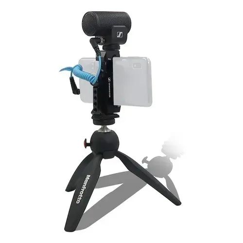 Microfone shotgun Sennheiser MKE 200 Mobile Kit - Foto 2