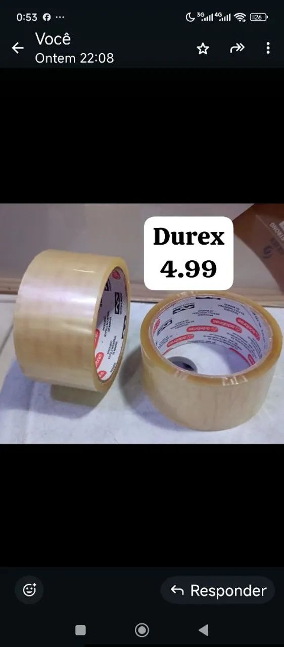 Durex largo parh várias coisas