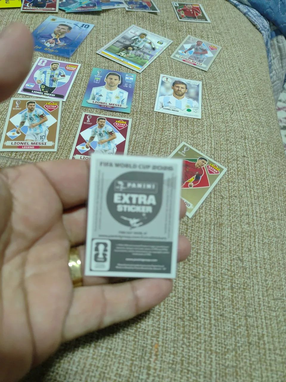 Figurinha legendes extra ticket messi 2026 perfeito  - Foto 2