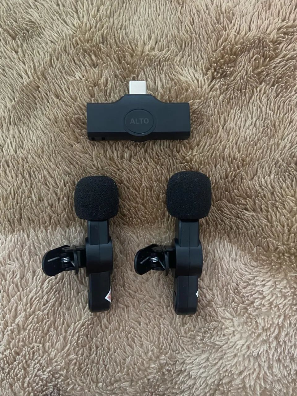 Microfone Wireless Tipo C