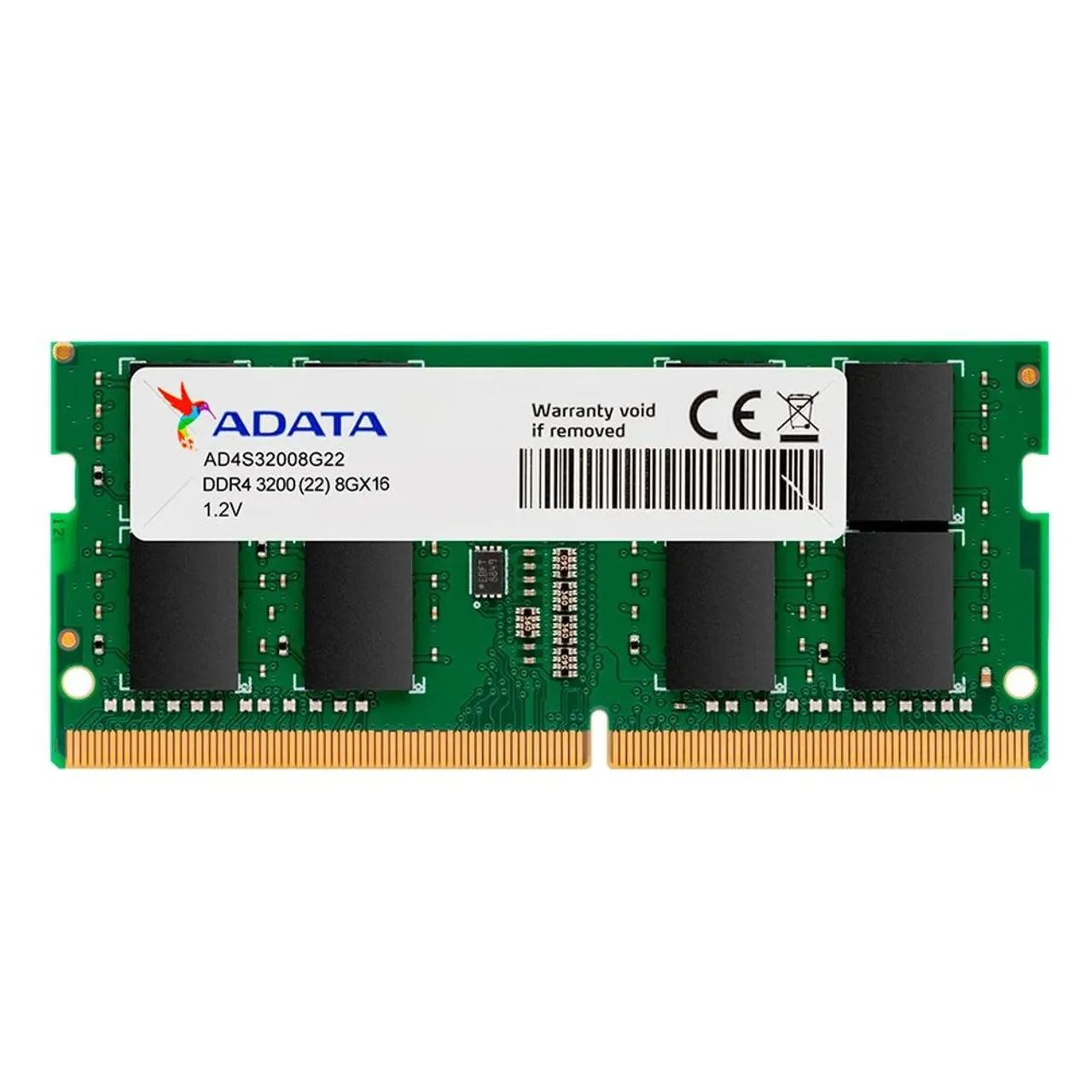MEMÓRIA RAM ADATA SO-DIMM DDR4 8GB 3200MHZ PREMIER NOTEBOOK NOVA OEM 