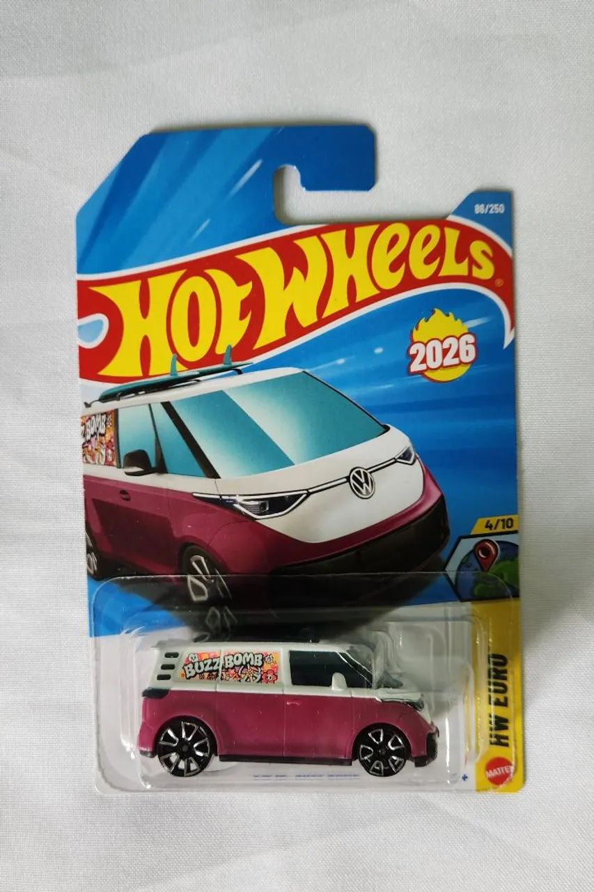 Miniatura Hot Wheels Volkswagen Buzz ID Bomb Kombi
