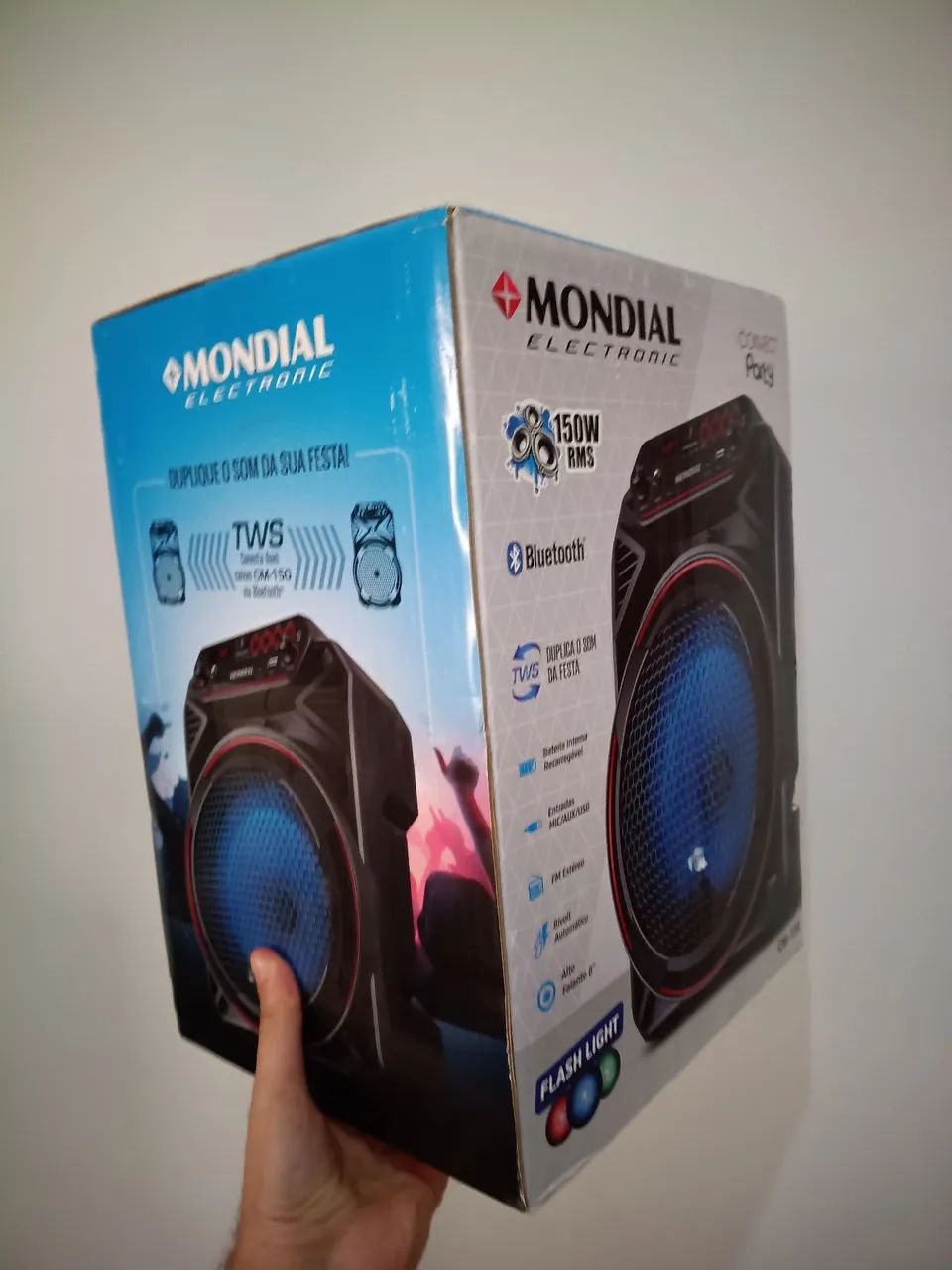 Caixa de som Bluetooth amplificada 150W  - Foto 2