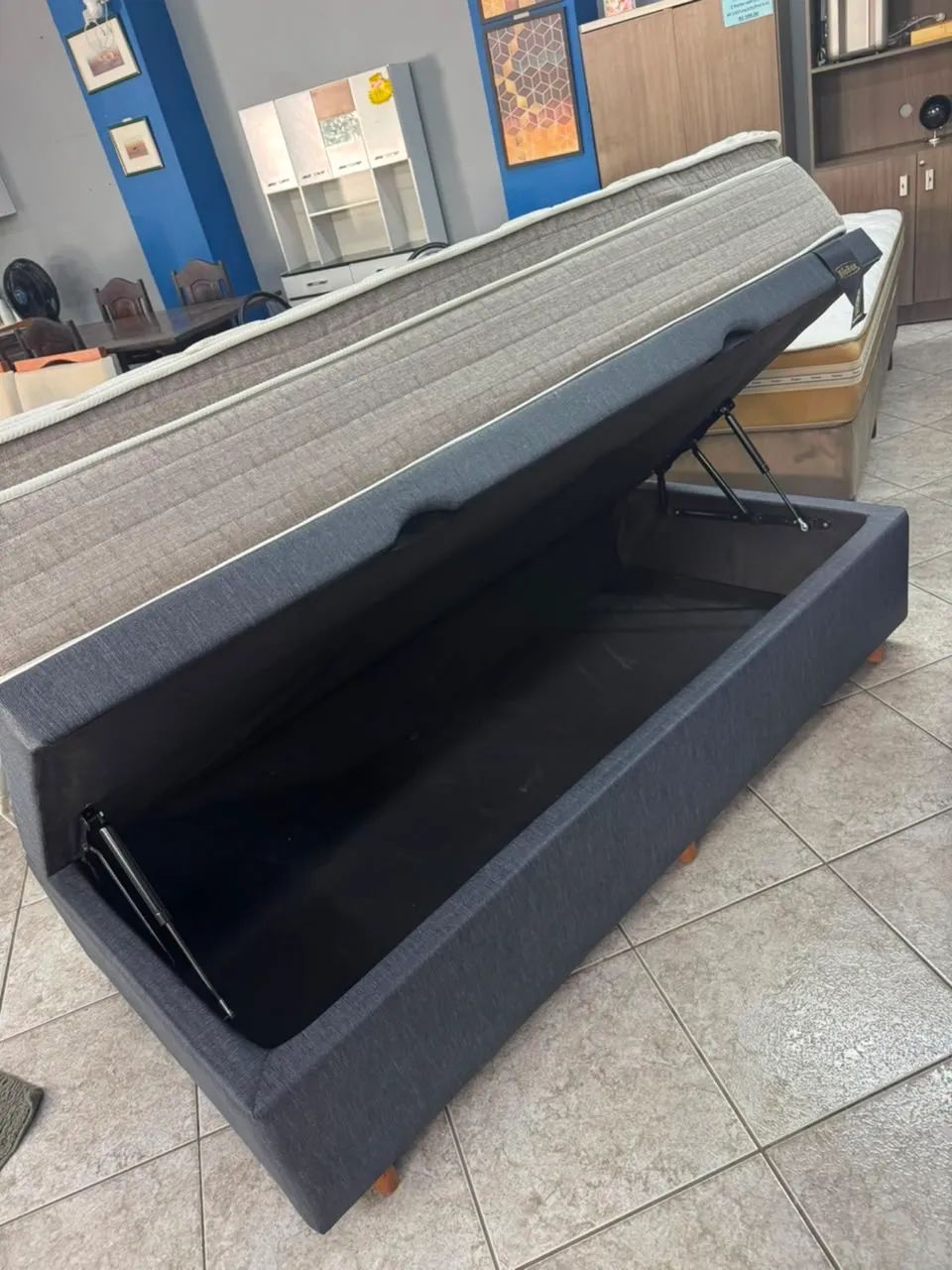 Cama box de solteiro com baú  - Foto 2