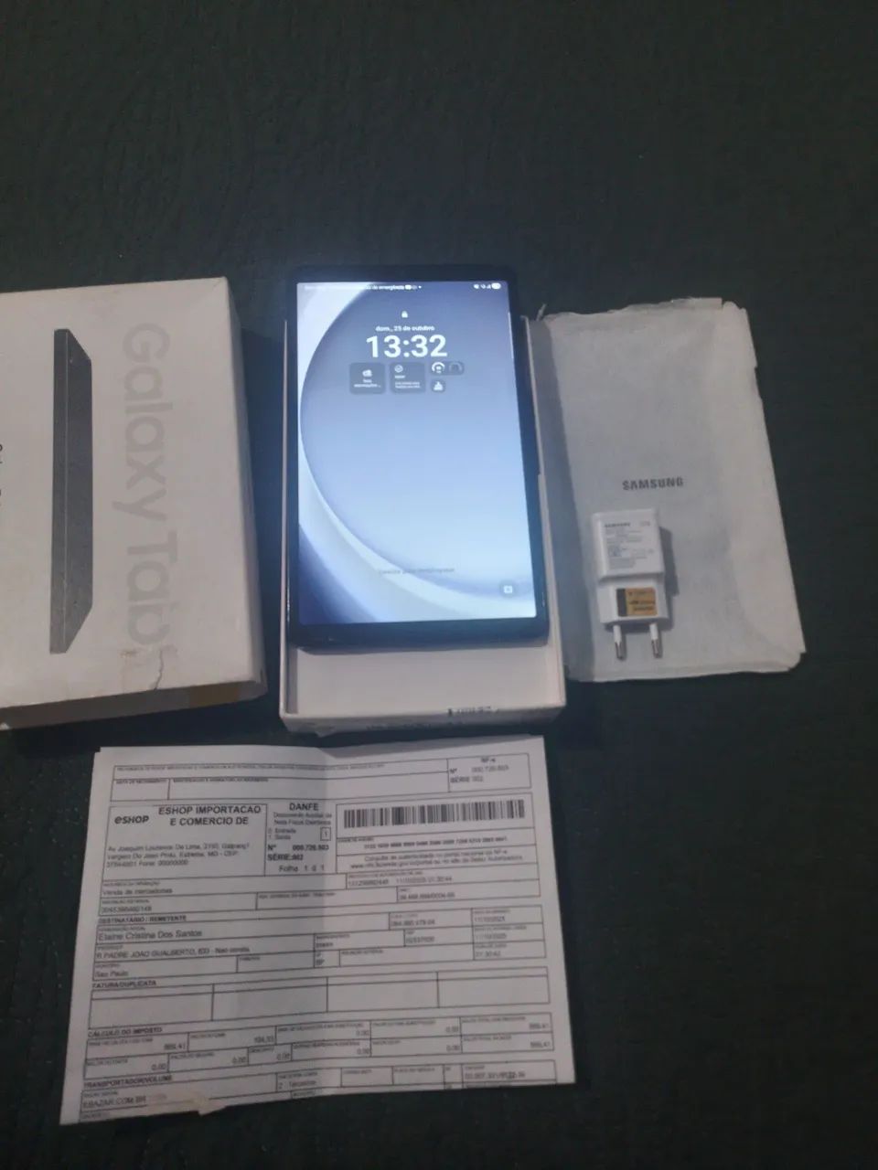 Tablet samsung tab9 con chip