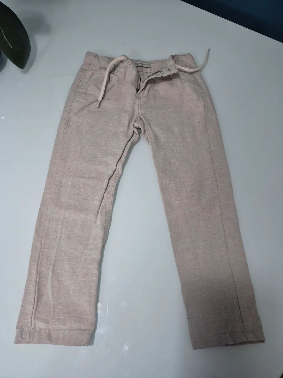 Calça Infantil de Linho