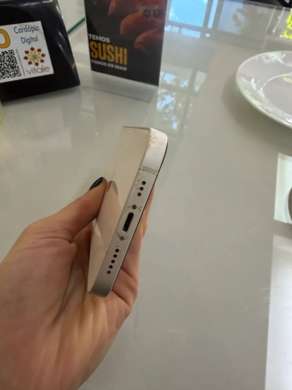 iPhone 12 128 GB Branco - Muito Conservado - Foto 3