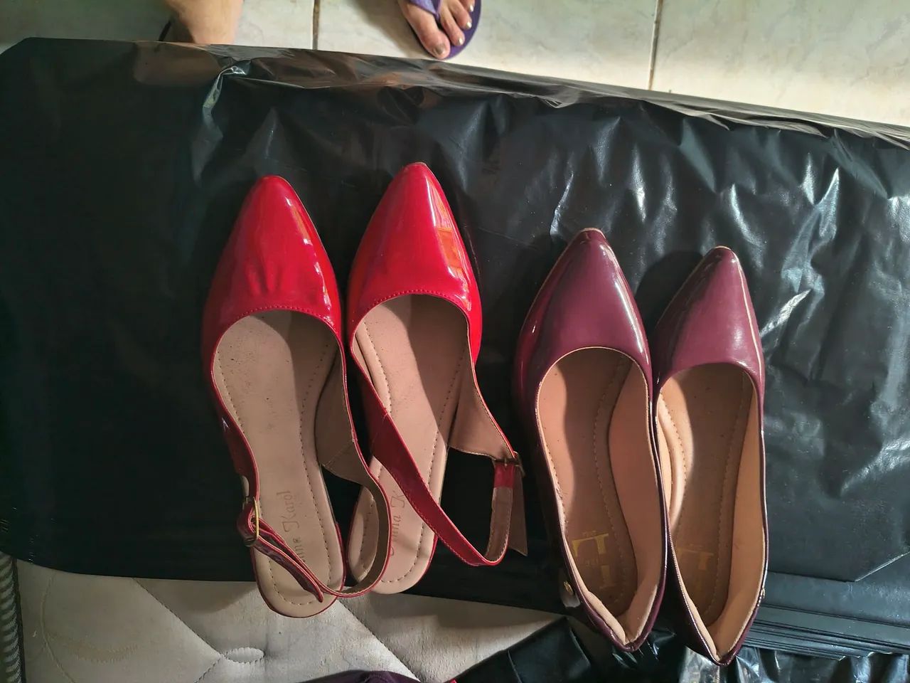 Lote de roupas e calçados pra revenda - Foto 2