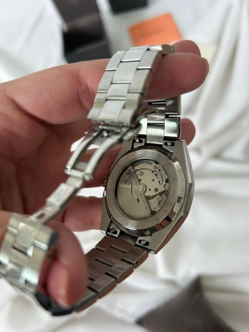 Relógio Bulova Surveyor Automático Verde (96B429) - Foto 5