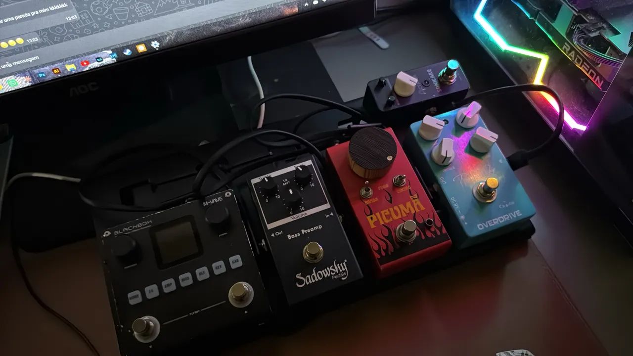 pedais para contrabaixo  - Foto 3