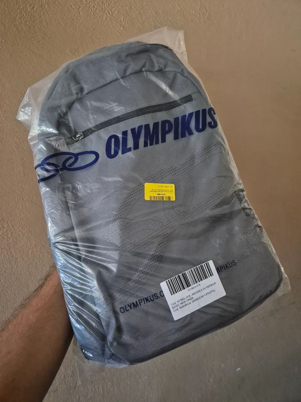 Mochila Olympikus Esportiva Original cor Cinza - Foto 2