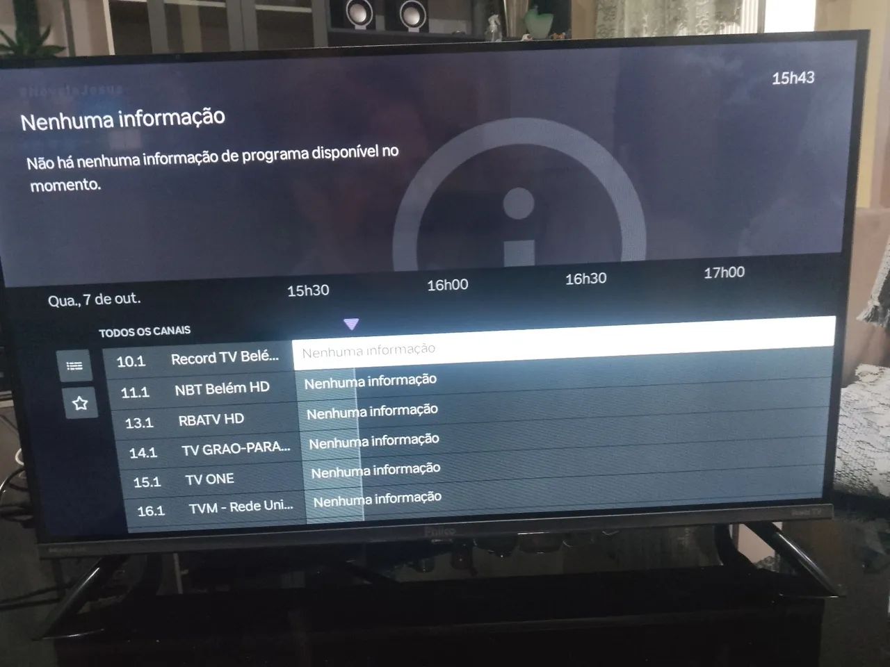 Televisão de 32 polegadas Philco Smartv Roku. 5 meses de uso - Foto 4